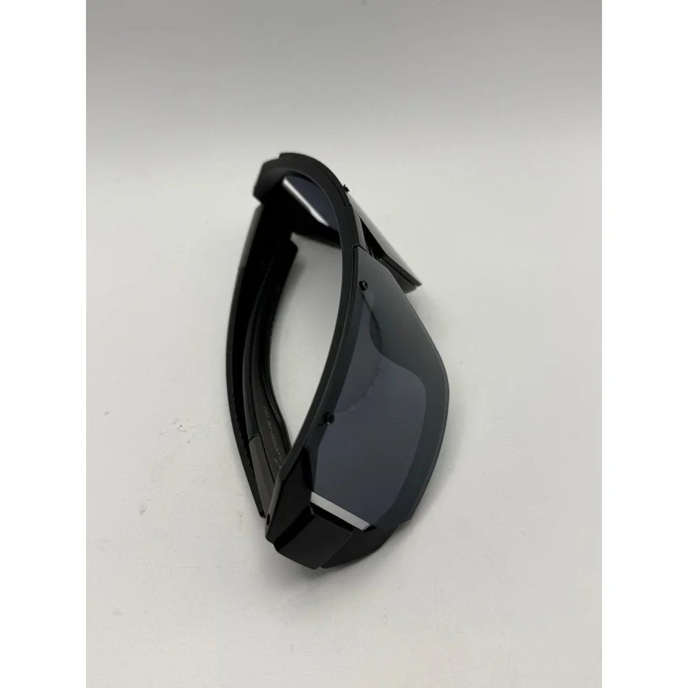Locs Hardcore Shield Sunglasses Matte Black Wrap LOC91202-MB Dark Smoke Lens‎
